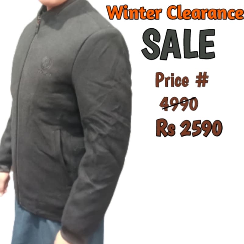 Men imported coat with very good stitching and finishing