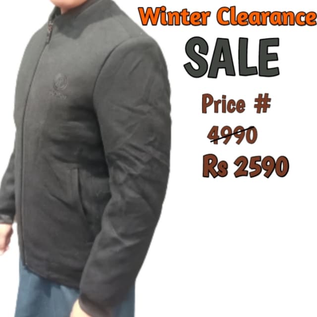 Men imported coat with very good stitching and finishing