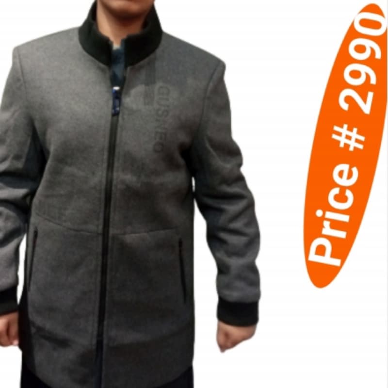 Men imported long coat with very good stitching and finishing