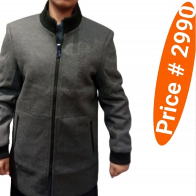 Men imported long coat with very good stitching and finishing