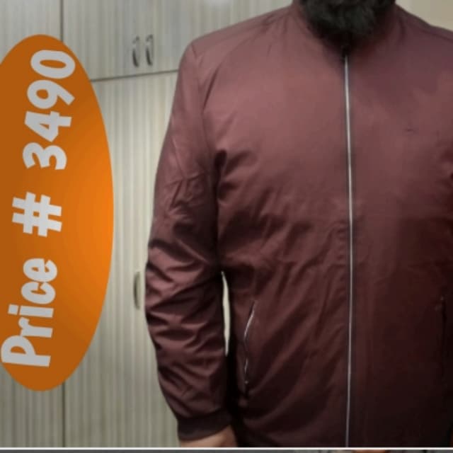 Men imported parachute jacket in very good quality in very reasonable price