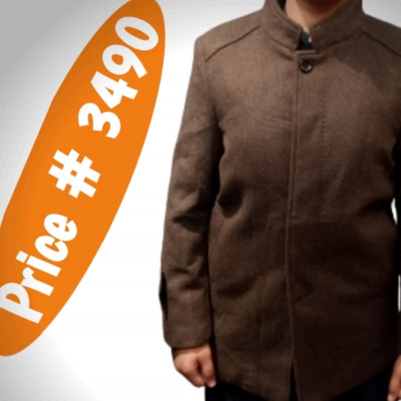 Men imported coat with very good stitching an